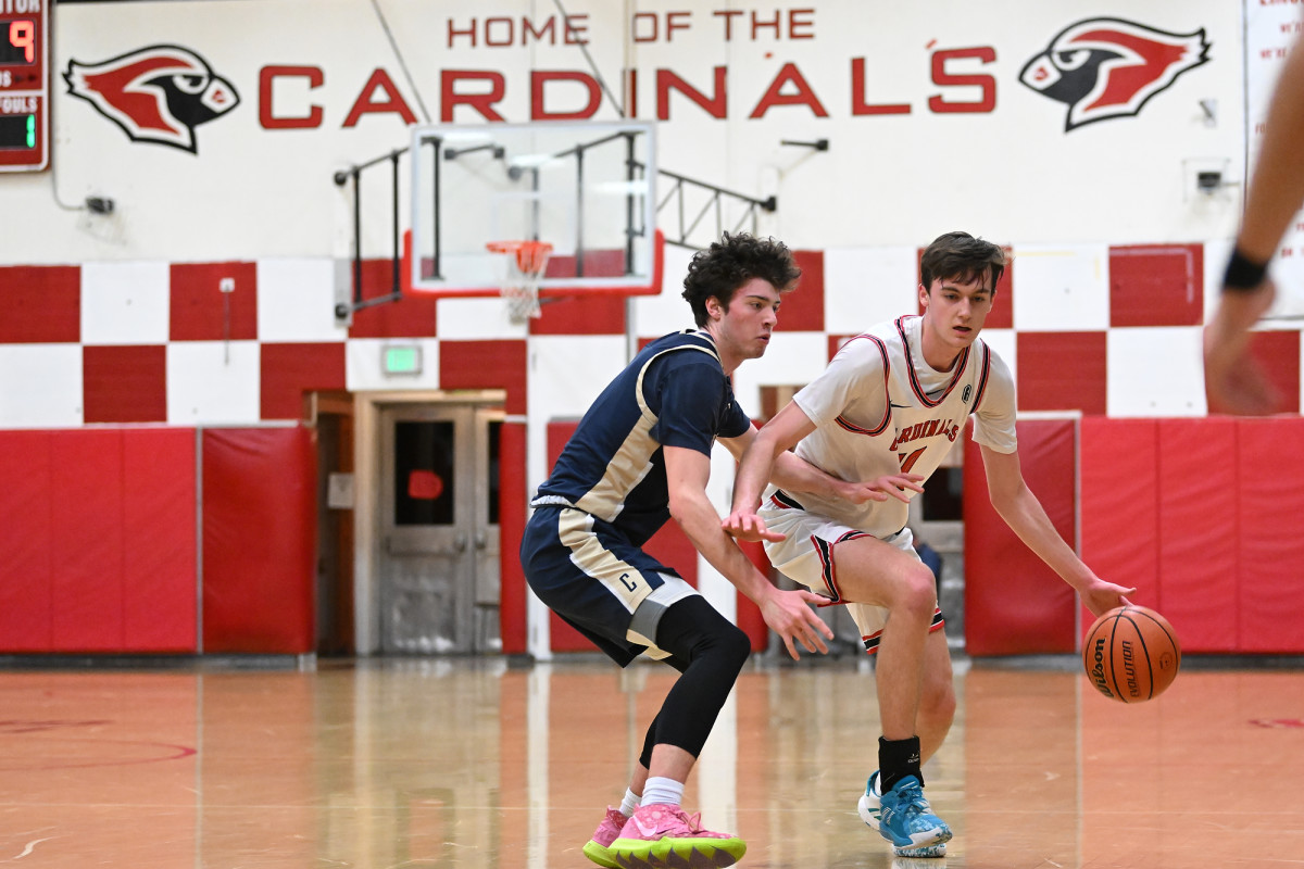 Lincoln Canby boys basketball Leon Neuschwander 71